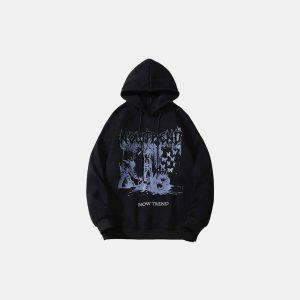 youthful chaos & butterflies hoodie   streetwear icon 6663