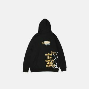 youthful crashed bear hoodie streetwear icon 7269