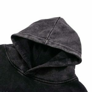 youthful demon print hoodie dynamic & edgy design 8132