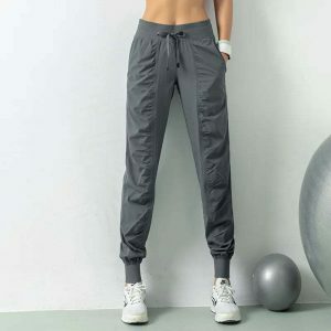 youthful drawstring joggers polyester comfort & style 6014