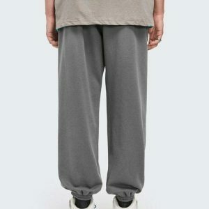 youthful earth ripped sweatpants blank & trendy design 6332