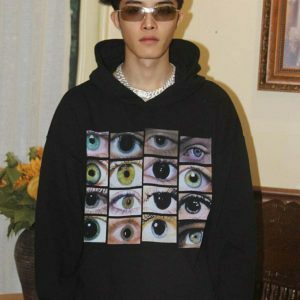 youthful eyes wall hoodie   dynamic urban streetwear 3877