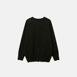 youthful far star knit sweater loose & trendy comfort 1782