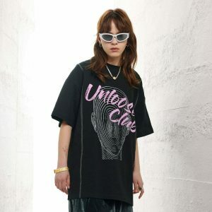 youthful fingerprint head tee dynamic urban design 7609