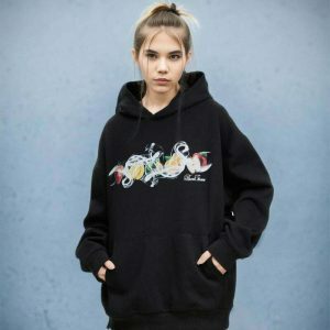 youthful fruit graphic hoodie vibrant & trendy comfort 2512