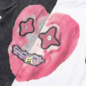 youthful heart monster tee   bold print & streetwear vibe 3661