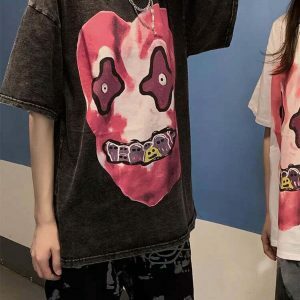 youthful heart monster tee   bold print & streetwear vibe 4385