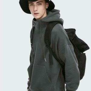 youthful high neck hoodie elevated streetwear design 4288