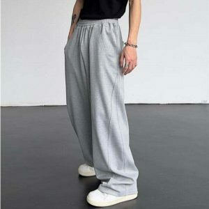 youthful high waist pants loose & chic comfort fit 6665