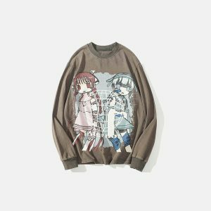 youthful internet girl sweatshirt   chic & trendy design 8925