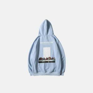 youthful last meal print hoodie streetwear icon 1847