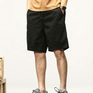 youthful loose cargo shorts casual & trendy streetwear 2168