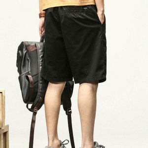 youthful loose cargo shorts casual & trendy streetwear 4132