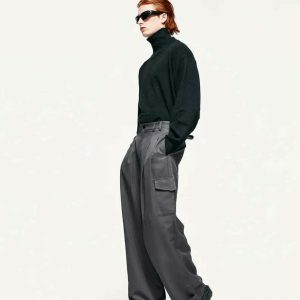 youthful loose fit cargo pants   streetwear essential 5254