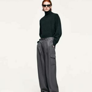 youthful loose fit cargo pants   streetwear essential 7291