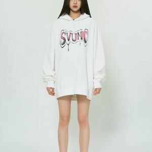 youthful loose letter print hoodie streetwear icon 4098