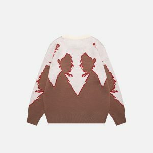 youthful lost in you sweater   chic & emotive design 4006