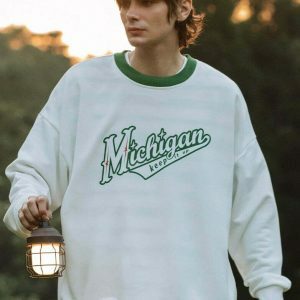 youthful michigan sweatshirt iconic & comfortable fit 2426