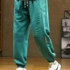 youthful mid waist baggy sweatpants streetwear classic 6194