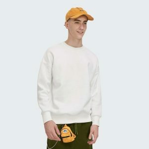 youthful oversized sweatshirts blank & versatile comfort 2940