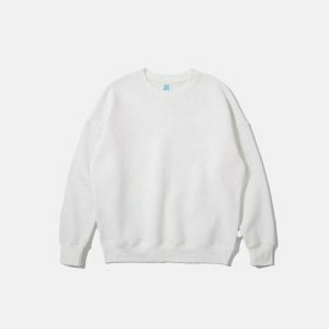 youthful oversized sweatshirts blank & versatile comfort 5021