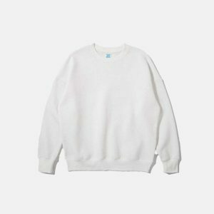 youthful oversized sweatshirts blank & versatile comfort 7553