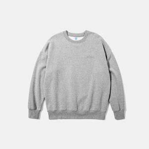 youthful oversized sweatshirts blank & versatile comfort 7820