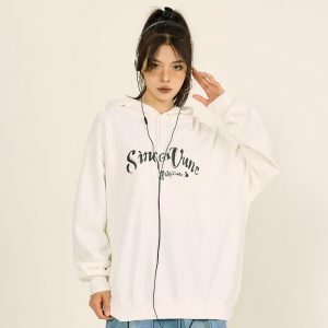 youthful painted letters hoodie   streetwear icon 3604