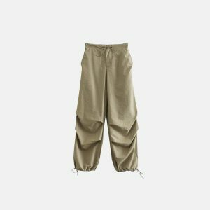 youthful parachute sweatpants elastic waist & comfort fit 3084