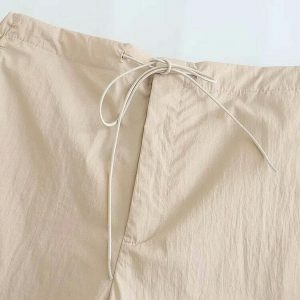 youthful parachute sweatpants elastic waist & comfort fit 5037