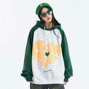 youthful raglan sleeve hoodie oversized & trendy comfort 5051