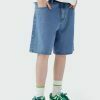 youthful simple jeans shorts   sleek & urban summer essential 7291