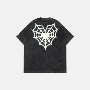 youthful spider love tee dynamic & unique streetwear 1924