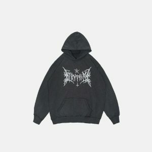 youthful truth of demon hoodie   edgy & iconic streetwear 4428