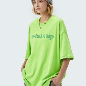 youthful what's up t shirt   iconic streetwear vibe 1565