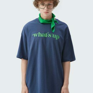 youthful what's up t shirt   iconic streetwear vibe 4062